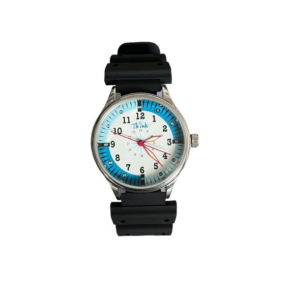NEW! Think Medical Unisex Nurse Silicone Black Sport Quadrant Watch - Picture 1 of 2